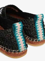 Superdry Espadrilles brodées en raphia - Image 6 of 7
