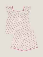 Monsoon Floral Jersey Short 100% Cotton Pyjamas Set - صورة 2 من 2
