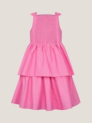 Monsoon Pink Strappy Corsage Party Dress - Image 3 of 4