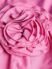Monsoon Pink Strappy Corsage Party Dress - Image 4 of 4