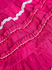Monsoon Pink Frilly Ric Rac Sundress - Image 4 of 4