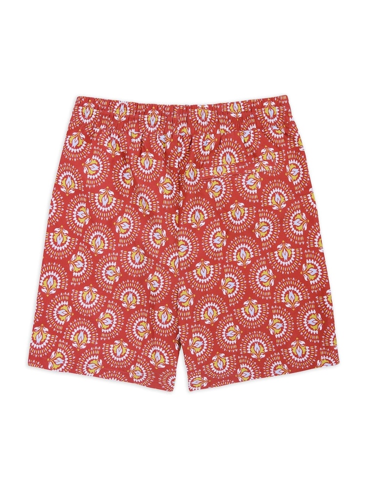 Chelsea Peers Red Lobster Print Swim Shorts - Image 5 of 5