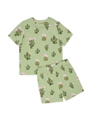 Chelsea Peers Kids Cactus Print Short Pyjamas Set - Imagen 2 de 3