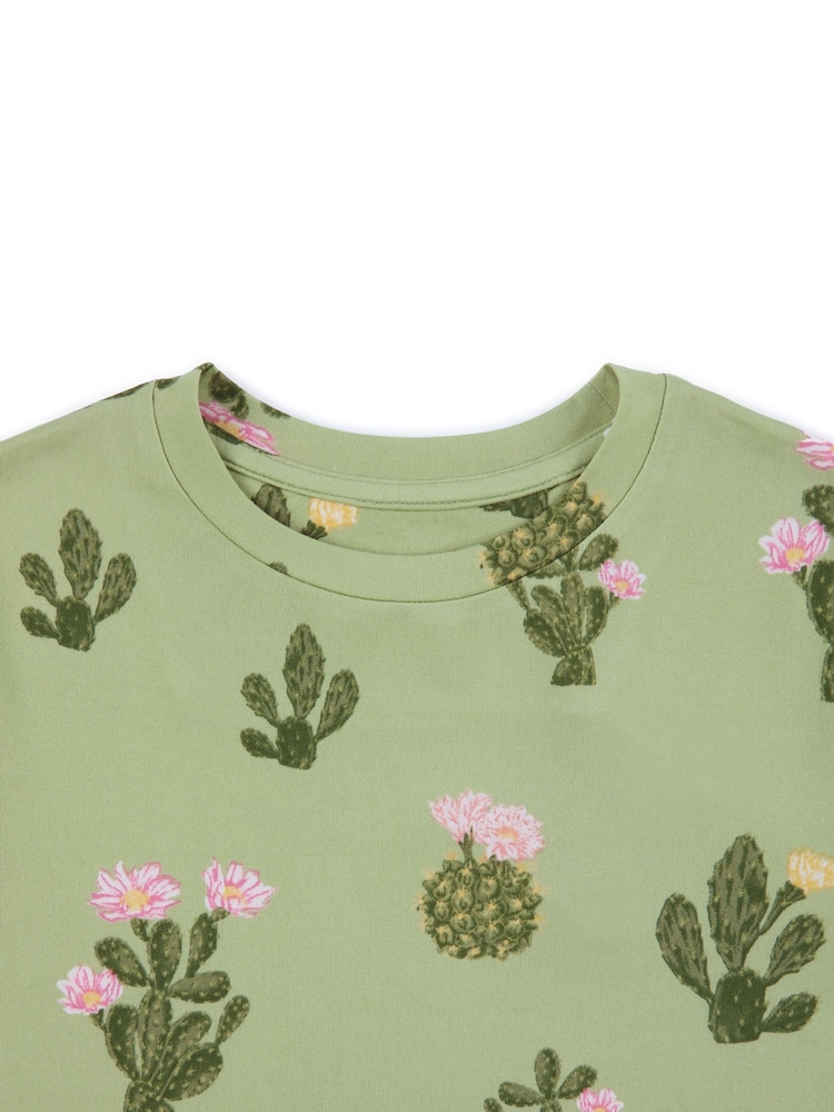 Chelsea Peers Kids Cactus Print Short Pyjamas Set - Imagen 3 de 3