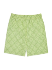 Зеленый - Chelsea Peers Geometric Tile Print Swim Shorts - Image 5 of 5