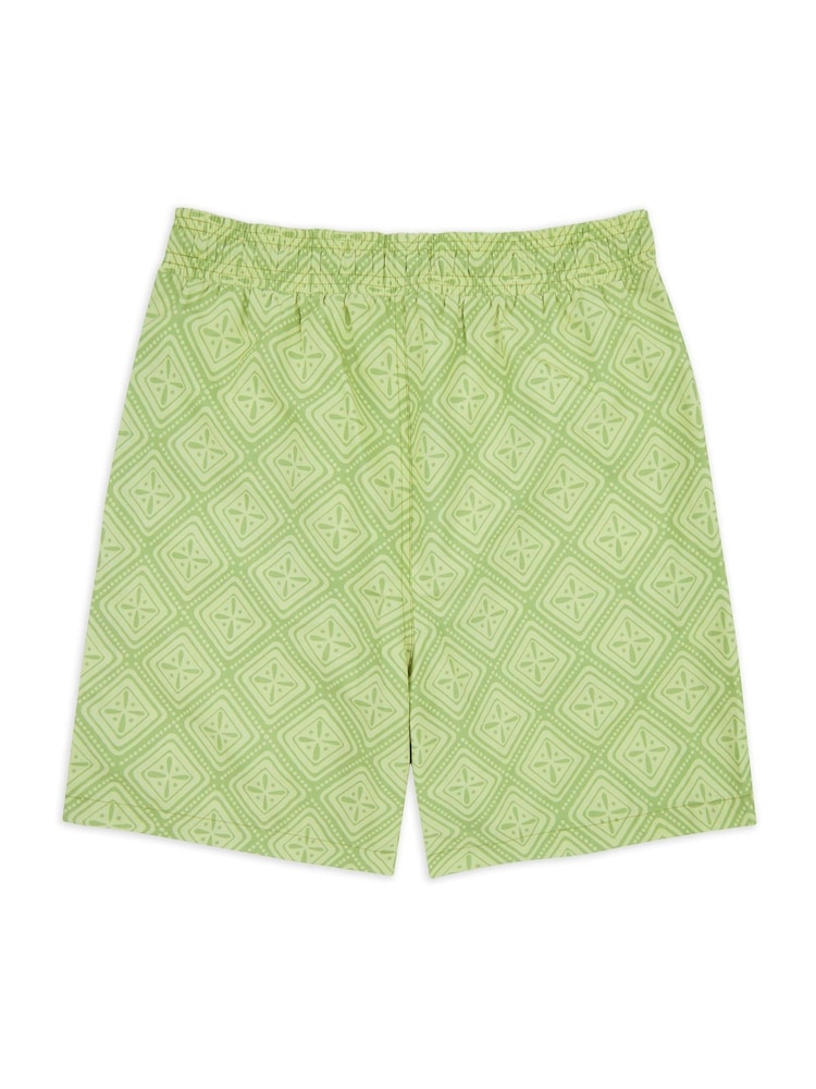 Chelsea Peers Green Flamingo Print Swim Shorts - Image 5 of 5 Chelsea Peers Green Flamingo Print Swim Shorts - Image 5 of 5