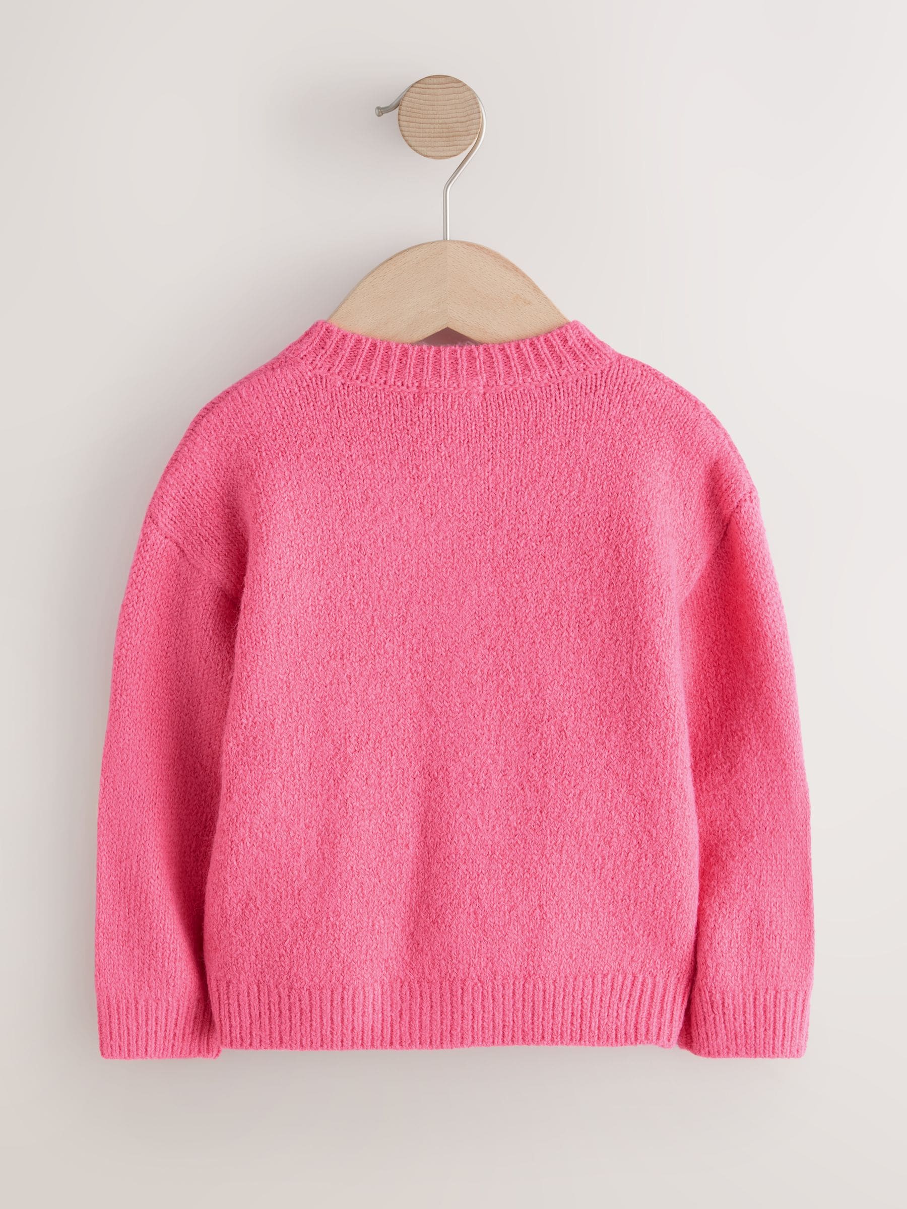 Buy Pink 3D Flower Cardigan (3mths-7yrs) from Next Azerbaijan