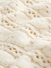 Ecru Cable Cardigan (3mths-7yrs) - Image 7 of 8