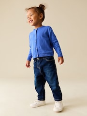 Cobalt Blue Cardigan (3mths-10yrs) - Image 2 of 3