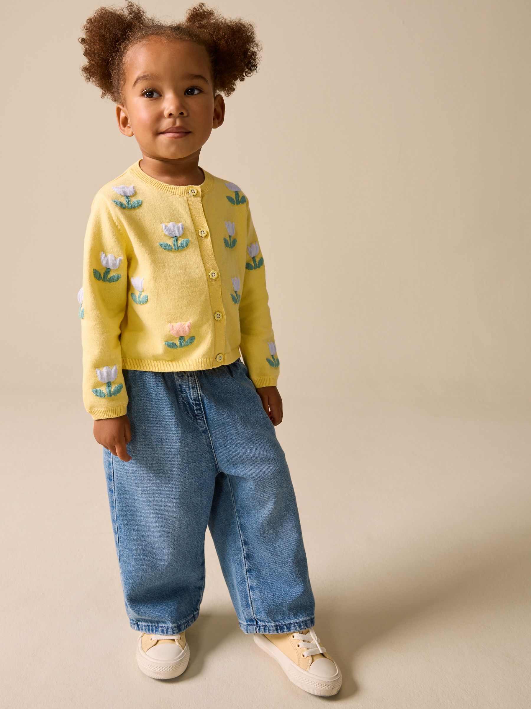 Buy Yellow Tulip Cardigan (3mths-10yrs) from Next USA