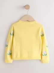 Yellow Tulip Cardigan (3mths-10yrs) - Image 2 of 4