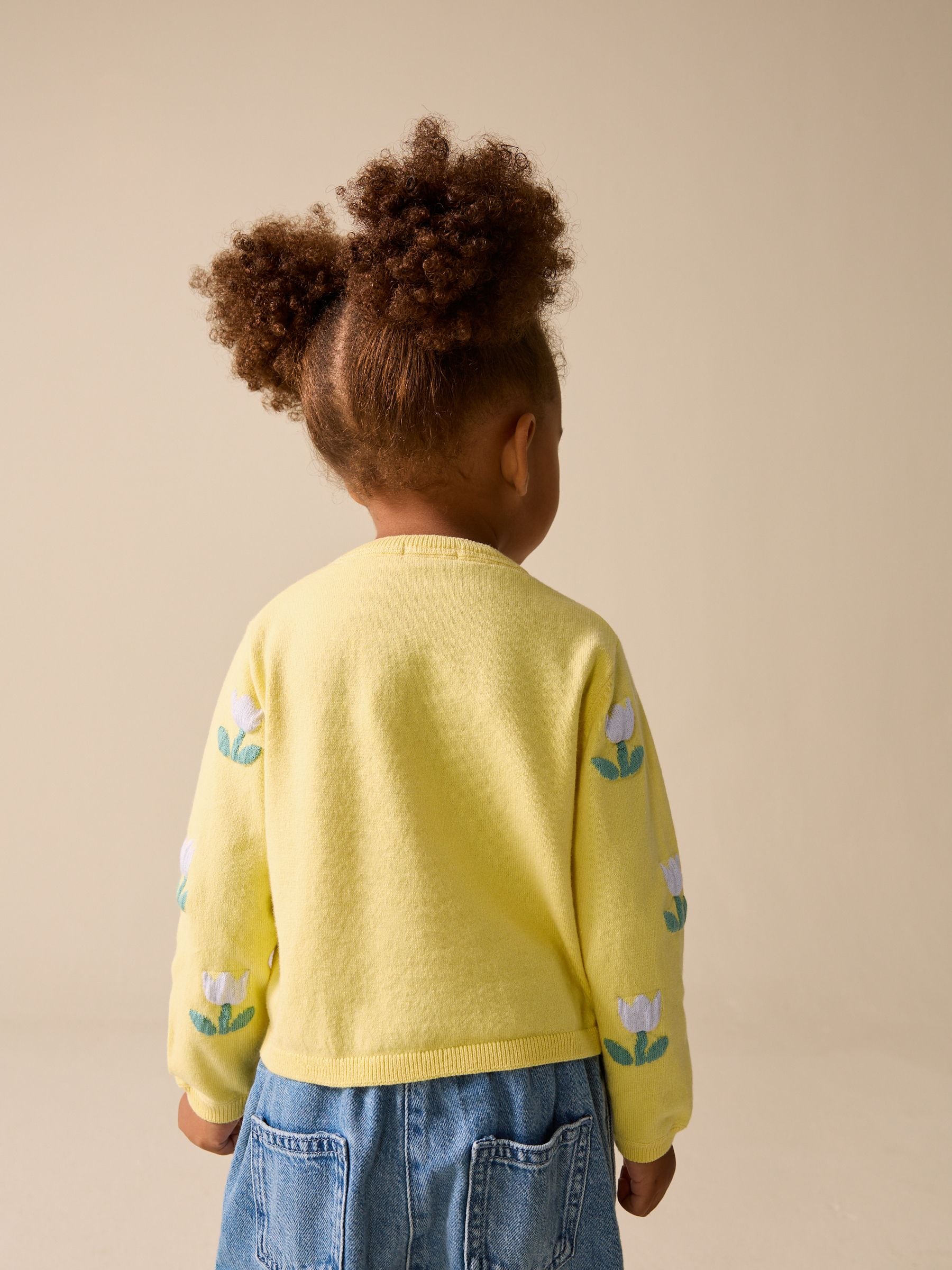 Buy Yellow Tulip Cardigan (3mths-10yrs) from Next USA
