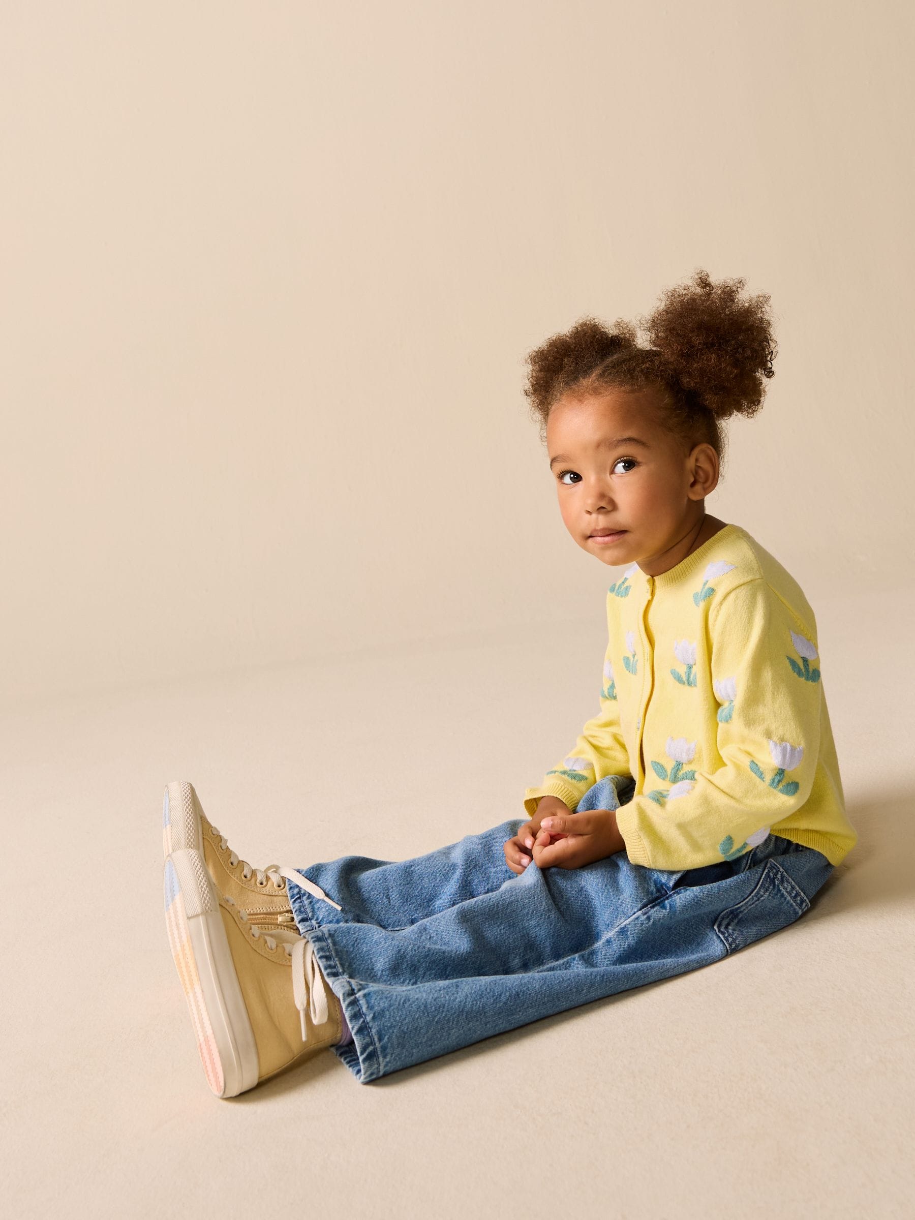 Buy Yellow Tulip Cardigan (3mths-10yrs) from Next USA