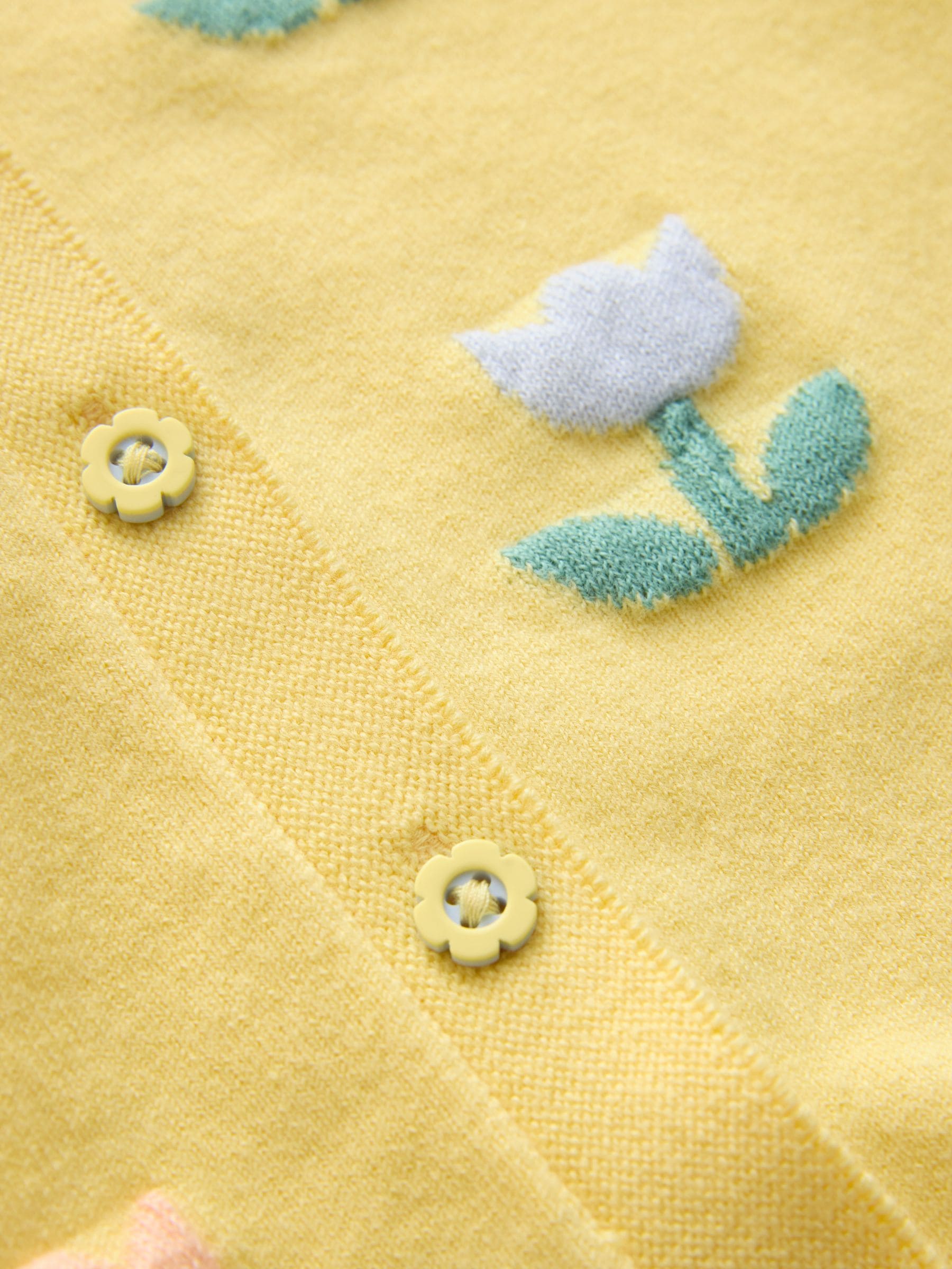 Buy Yellow Tulip Cardigan (3mths-10yrs) from Next USA