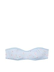 Victoria's Secret PINK Spring Picnic Blue Bandeau Bikini Top - Image 4 of 4