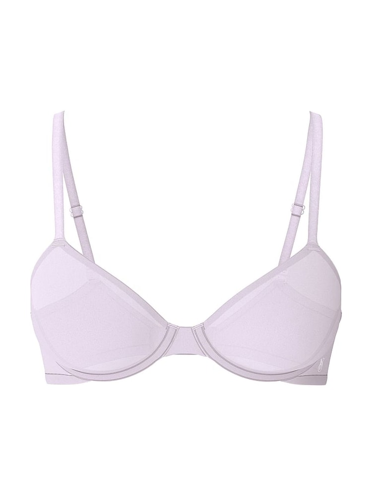 Victoria's Secret Delicate Violet Purple SheerSmoothing™ Unlined Demi Bra - Image 4 of 4