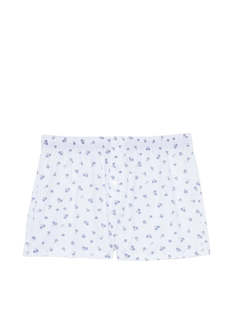 Victoria's Secret PINK White Floral Pyjama Bottoms - Image 3 of 3 Victoria's Secret PINK White Floral Pyjama Bottoms - Image 3 of 3