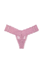 Victoria's Secret Thistle Purple Thong Knickers - Image 3 of 3