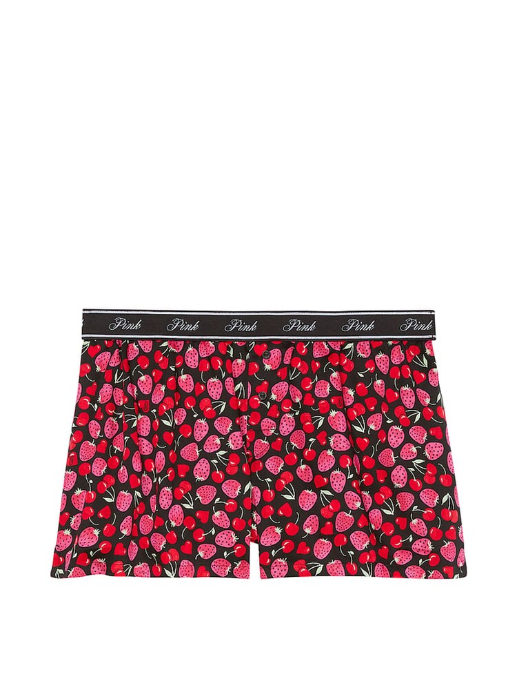 Victoria's Secret PINK Black Fruit Pyjama Bottoms - Image 3 of 3
