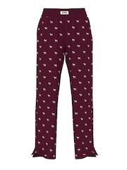 Victoria's Secret PINK Purple Rose Pyjama Bottoms - Image 3 of 3