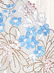 Victoria's Secret Blue Wildflower Pleated Babydoll Set - Image 4 of 4