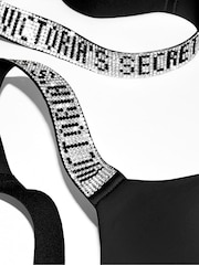 Victoria's Secret Black Push Up Shine Strap Bra - Image 3 of 4