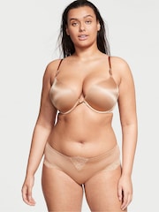Victoria's Secret Praline Nude Add 2 Cups Push Up Bombshell Bra - Image 1 of 3
