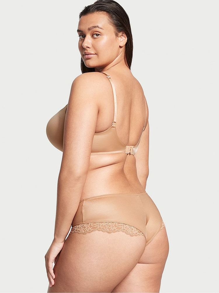 Victoria's Secret Praline Nude Add 2 Cups Push Up Bombshell Bra - Image 2 of 3 Victoria's Secret Praline Nude Add 2 Cups Push Up Bombshell Bra - Image 2 of 3