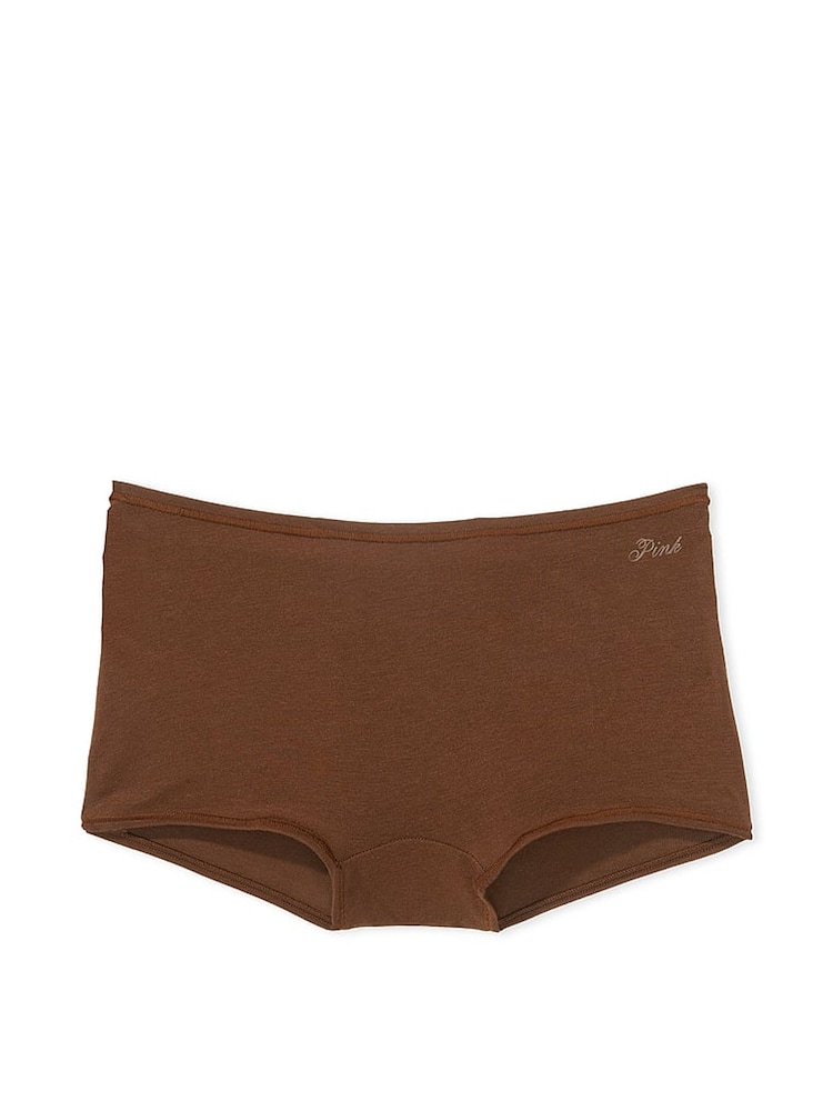 Victoria's Secret PINK Ganache Nude Short Cotton Knickers - Image 3 of 3 Victoria's Secret PINK Ganache Nude Short Cotton Knickers - Image 3 of 3