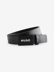 HUGO Black Gilao-Z Sz35 Belt - Image 1 of 1