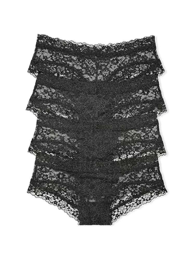 Victoria's Secret Black Cheeky 4 Pack Knickers - Image 2 of 8