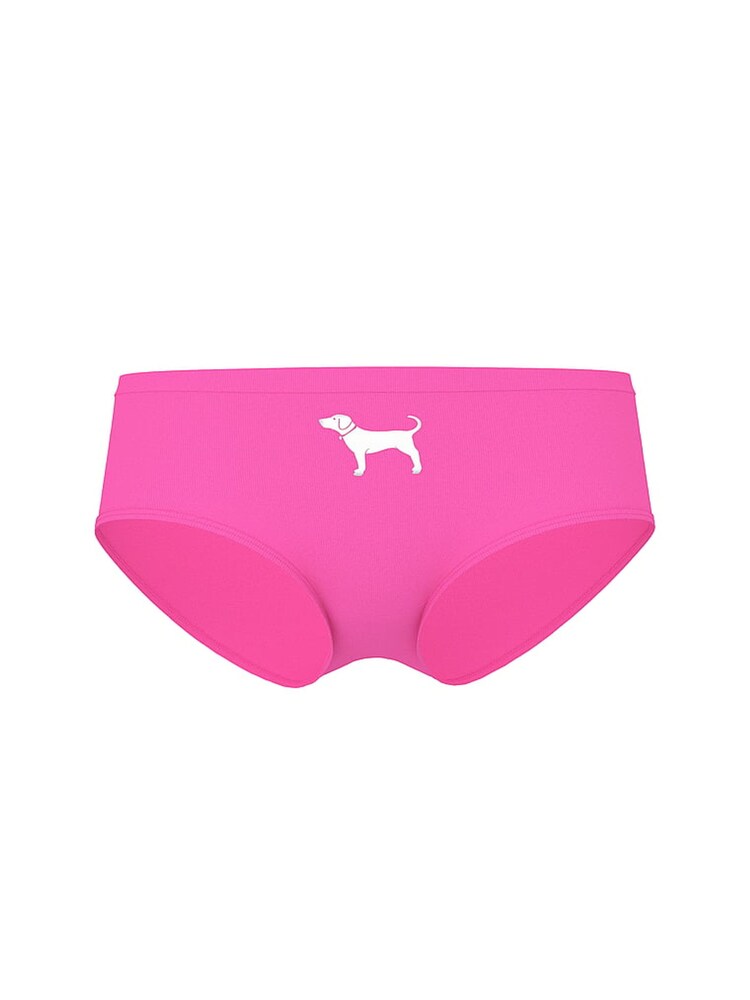 Victoria's Secret PINK Pink Hipster Seamless Knickers - Image 3 of 3 Victoria's Secret PINK Pink Hipster Seamless Knickers - Image 3 of 3