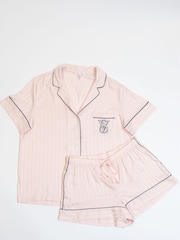 Victoria's Secret Pink Satin Short Pyjamas Set - Image 3 of 3