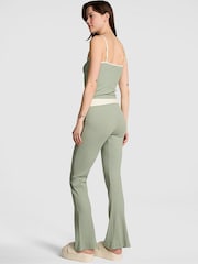 Victoria's Secret PINK Green Garden Ribbed Pyjama Set - Image 2 of 2