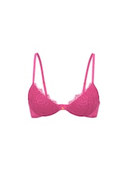 Victoria's Secret Ultra Pink Push Up Lace Bra - Image 3 of 3