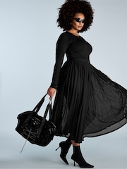 Victoria's Secret Black Elevate™ Long Sleeve T-Shirt - Image 3 of 4