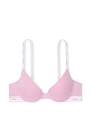 Victoria's Secret PINK Petal Pink Shine Push Up Logo Bra - Image 3 of 3