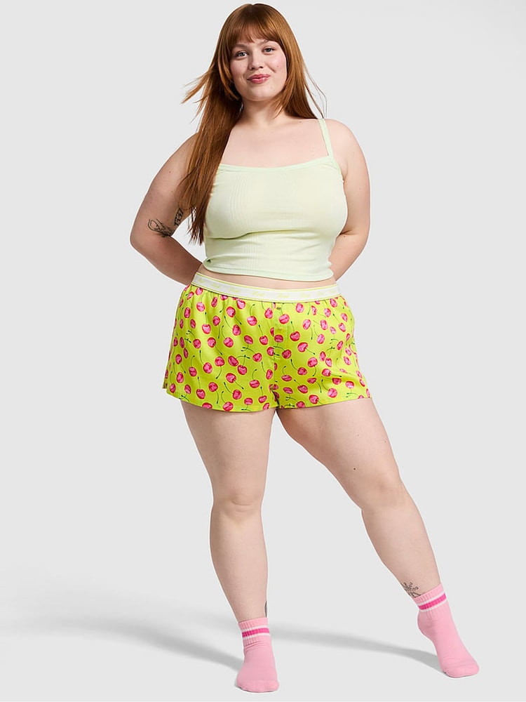 Victoria's Secret PINK Lime Cherries Pyjama Bottoms - Image 1 of 2 Victoria's Secret PINK Lime Cherries Pyjama Bottoms - Image 1 of 2