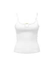 Victoria's Secret PINK White Charm Keyhole Cami - Image 4 of 4