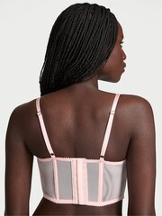 Victoria's Secret Bloom Pink Wildflower Embroidery Corset - Image 2 of 4