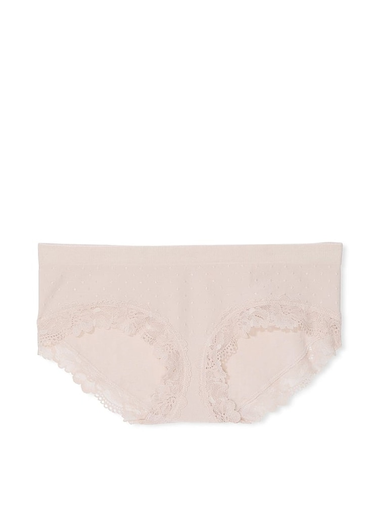Victoria's Secret Glaze Nude Hipster Lace Trim Knickers - Image 3 of 3 Victoria's Secret Glaze Nude Hipster Lace Trim Knickers - Image 3 of 3