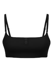 Victoria's Secret PINK Black Bralette Scoop Bralette - Image 3 of 3