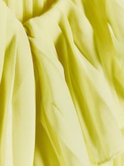 River Island Yellow Long Sleeve Pleated Blouse - Image 6 of 6