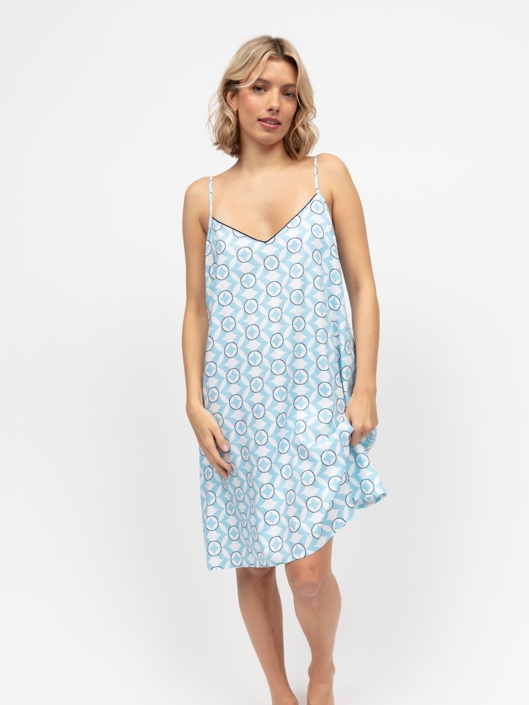 Cyberjammies Blue Strappy Nightdress - Image 1 of 3
