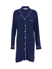 Cyberjammies Blue Long Sleeve Jersey Nightshirt - Image 3 of 3