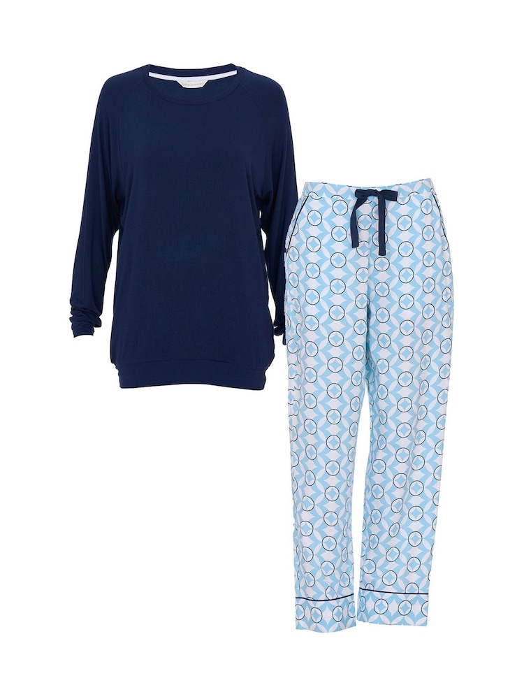Conjunto de pijama con blusa de punto holgada y pantalones estampados de Cyberjammies - Imagen 3 de 3 Conjunto de pijama con blusa de punto holgada y pantalones estampados de Cyberjammies - Imagen 3 de 3
