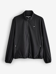 Calvin Klein Golf Motion Full Zip Black Windbreaker - Image 1 of 1