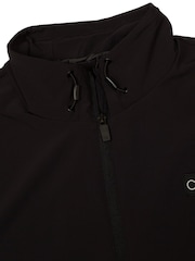 Calvin Klein Golf Motion Full Zip Black Windbreaker - Imagen 4 de 8