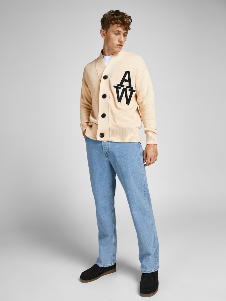 JACK & JONES Blue Eddie Loose Fit Jeans - Image 2 of 5