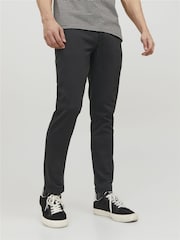 JACK & JONES Black Chino Trousers 2 Pack - Image 5 of 7
